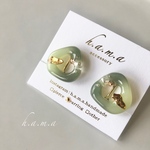 earring matcha latté
