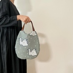 ovalbag *⚮* swan moss green *⚮*
