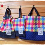 Y様オーダー品：カラフルチェックの通園通学7点セット