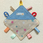 baby's toy かしゃかしゃタグハンカチ ★ねこちゃん