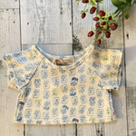 ダッフィーシェリーメイオリジナルＴシャツ13      sｻｲｽﾞ43cm用も牛乳パック柄水色