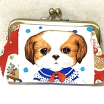 再販　がま口ポーチ　コヤンイサムチョン　あんこちゃん