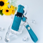 ☆海のような深い癒し☆本革：（ターコイズブルー）30ml  or 50ml スプレーボトルケース　