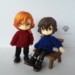 アランセーター　大人のオータム12色　オビツ11・ねんどろいどどーる共通サイズ　