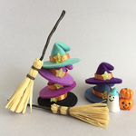 ミニチュア 🎃魔女仮装セット🎃 大きいサイズ