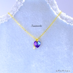 swarovski♥ハートネックレス