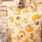 トートバッグ・バナナ猫★送料無料