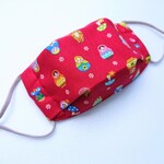 送料無料　舟形マスク　幼児用　小さめ　【マトリョーシカ】　    