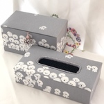 カルトナージュ　BOXティッシュケース
