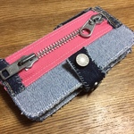 1点物　iPhone6/6s用　リーバイスリメイク手帳型ケース　SP16IC3005