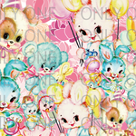 レトロアニマル　デザインペーパー　BIG ANIMAL