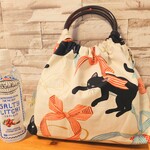 リングバッグ・黒猫リボン★送料無料