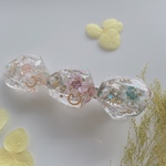 【SALE！送料無料 一点限り】ドライフラワーのヘアクリップ