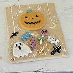 ハロウィンタイル　キャンディーポップ