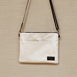 11号帆布＊ホワイト＊サコッシュ