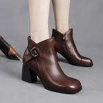 ♥秋冬のハンドメイド新作♥レディース 本革シューズ パンプス ハイヒー　22.5cm～25cm ＃421