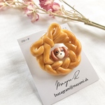 🥐リースパンをはむるキャバっ子ブローチ🥖ブレンハイム