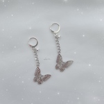 🦋 silver butterfly pierce