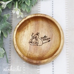 【SALE!! 20%0FF】丸皿　重なって寝るデグーさんたち