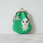 UFOに乗って来た人型宇宙人がまぐち　green