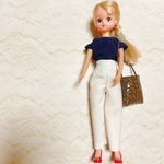 No.5500 りかちゃんのダーツ入りホワイトパンツ