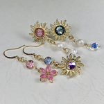 【NanA・K様専用】太陽と桜ピアス