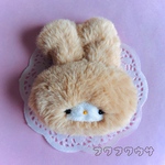 コロンとフワフワ茶ウサなキーホルダー♡バックチャームにも♡ネクラちゃんにも早変わり♡
