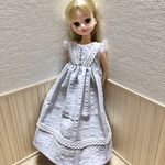 リカちゃん　飾り織ノースリーブワンピース