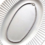 necklace ♥︎ 一点もの　♥︎ シルバーヘマタイト　ネックレス