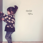一点限り⋈100  ribbon&dot  raglan⋈