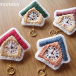 るる様　専用ご注文ページ　刺繍ブローチ　振り子時計