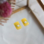向日葵色▷ピアス/イヤリング