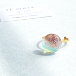 glass grain ring ☽ 12 ⌘ クリアリング 透明 リング 指輪 ガラス クリア ガラスリング