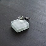 モルダバイト　グリニーCZリング　SILVER925