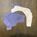 イタグレ服　シャツ&サロペット