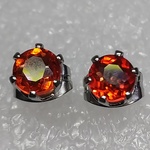 希少石5mm アンデシンスタッドピアス