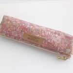 【再販】LIBERTY　リバティ　Jenny's Ribbons/ ジェニーズリボンズ (7P)　　ビニコのマチ付ペンケースＳ