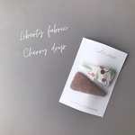 【Cherry dropの三角パッチンピン2個セット】