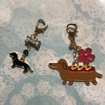 犬🐶ダックスマスクチャーム