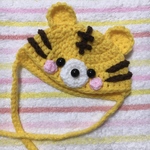 2022年寅年♡犬用帽子♡猫用帽子♡トラ