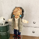 【送料無料】ルルベちゃん　ダウンベスト