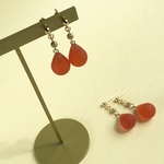 秋雫のピアス/ノンホールピアス