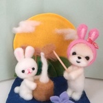 【ご依頼品】十五夜うさぎ🌾シーズーちゃん