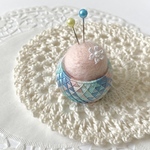 【受注製作】加賀ゆびぬきの小さな針山【送料無料】