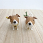 オーダー ジャックラッセル　A13６・A137　Peanuts clay dog 