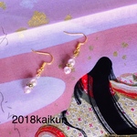 272パールとロンデルのピアス＆イヤリング