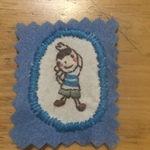 手刺繍ほのぼのアップリケ 〜ラジオたいそう