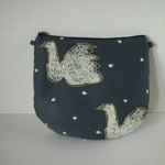 ファスナーポーチ　18cm  swan 