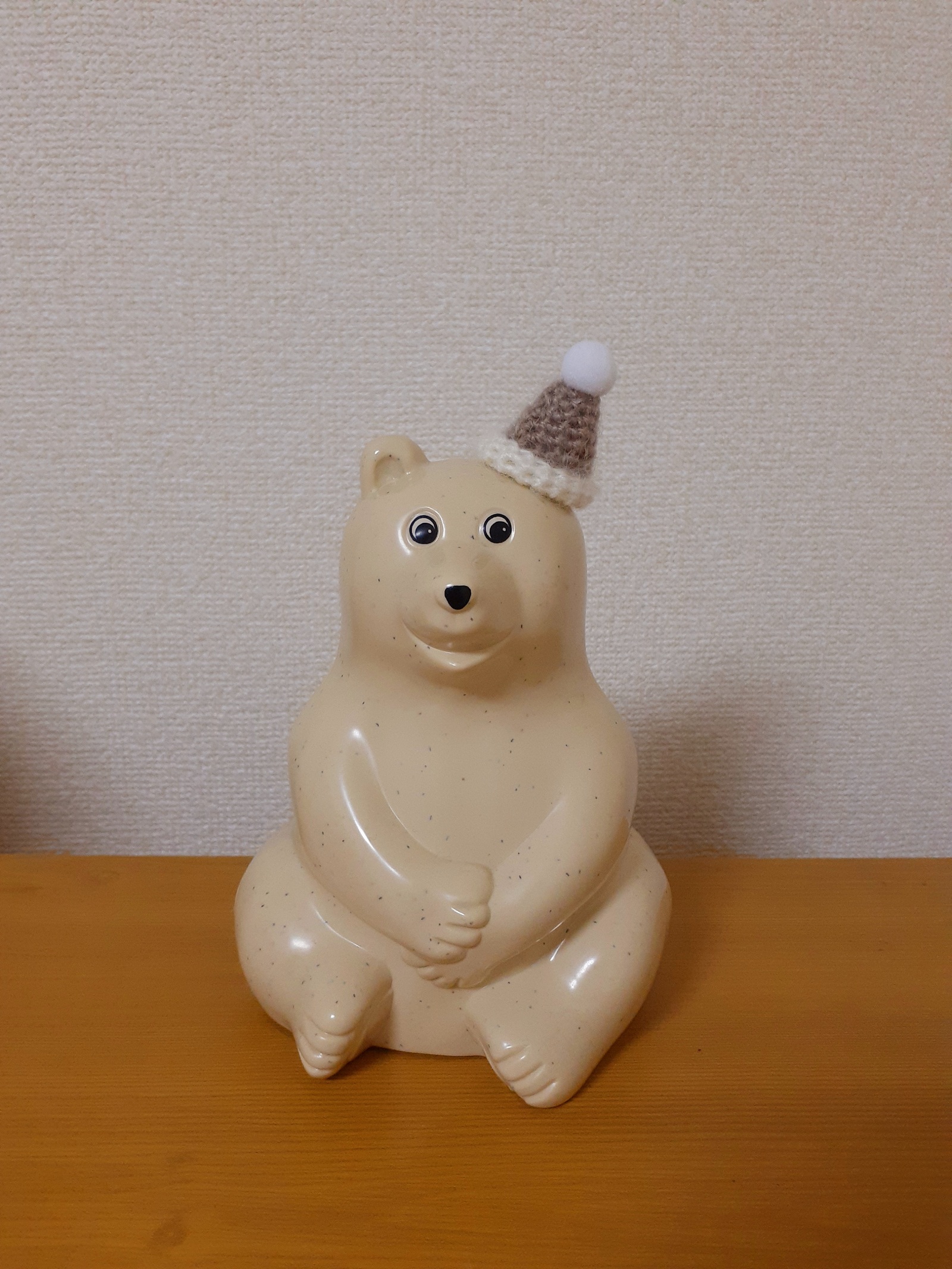 しろくま貯金箱用 洋服とベレー帽のセット*マスタード* | minne 日本 しろくま貯金箱用 洋服とベレー帽のセット*マスタード* | minne 日本