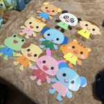 壁面製作　どうぶつ